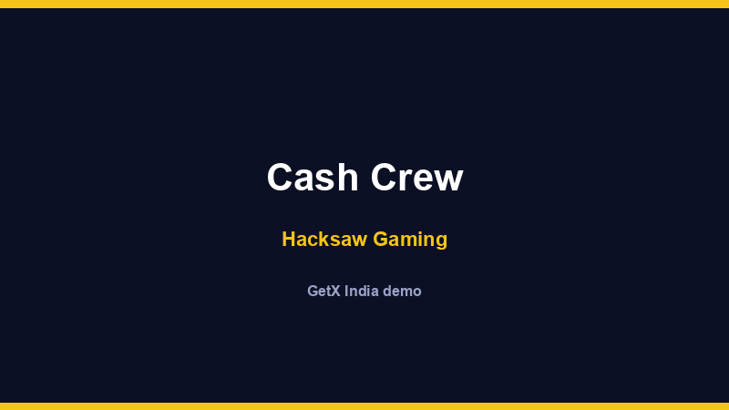 Cash Crew — Hacksaw Gaming